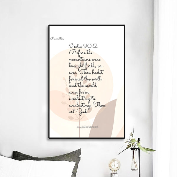 Black Frame Mural
