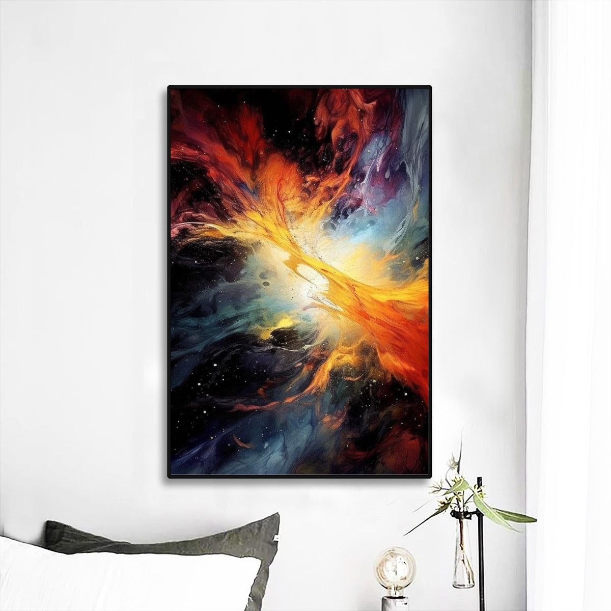 Black Frame Mural