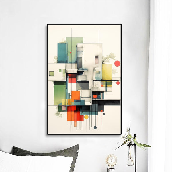 Black Frame Mural