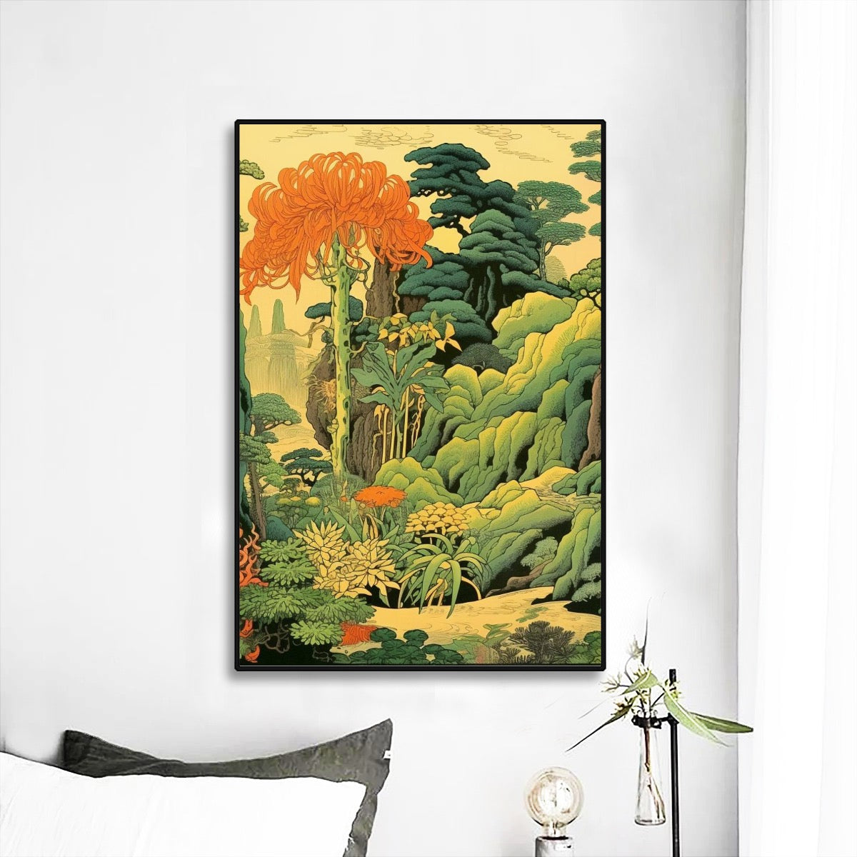 Black Frame Mural