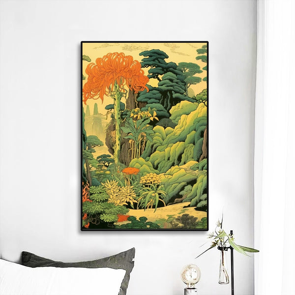 Black Frame Mural