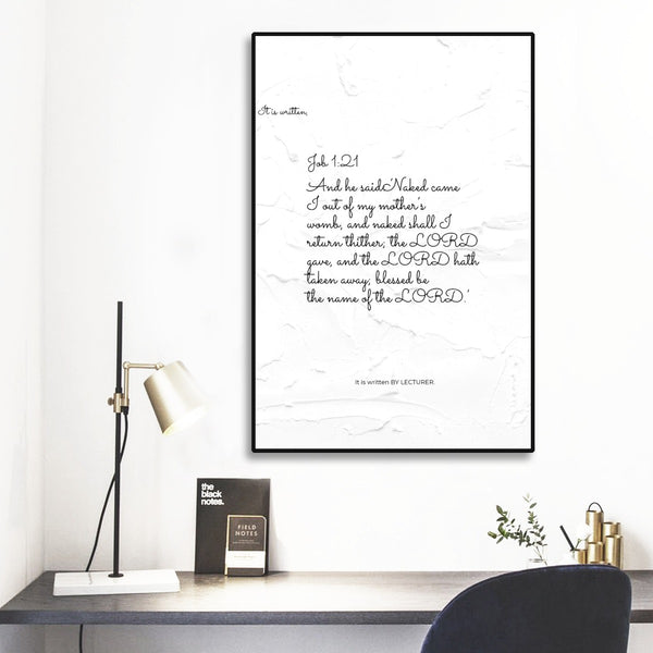 Black Frame Mural