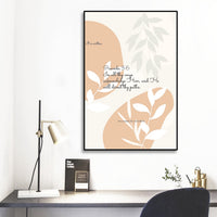 Black Frame Mural