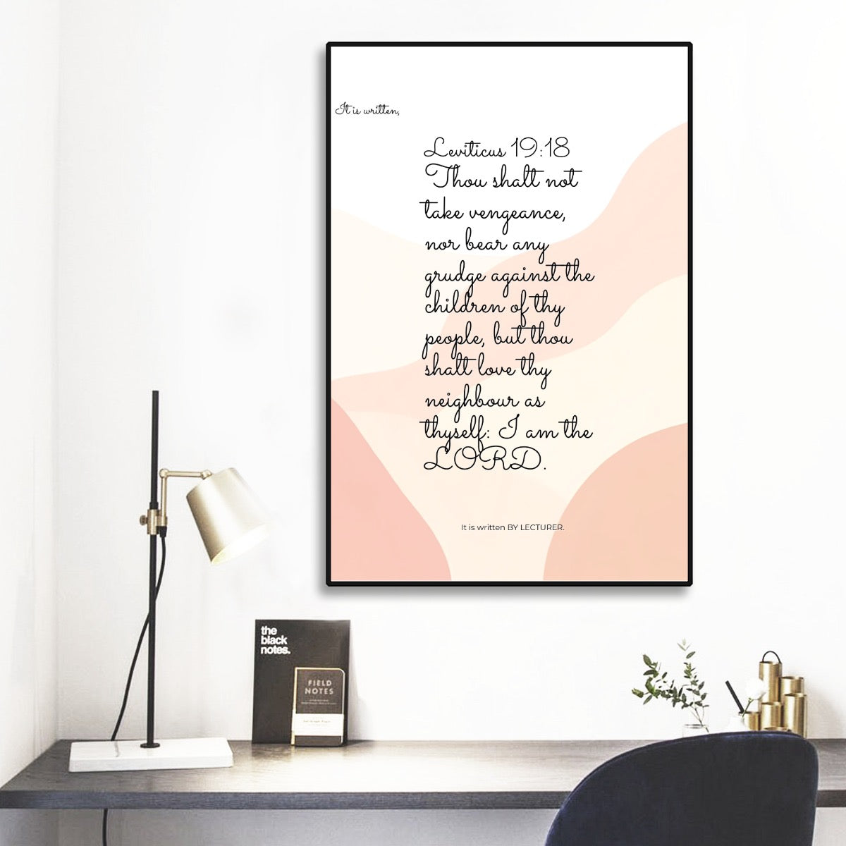 Black Frame Mural