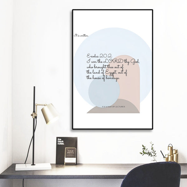 Black Frame Mural