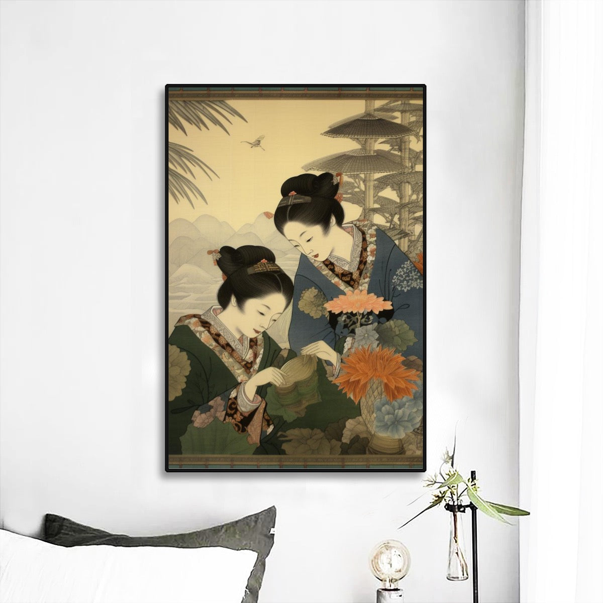 Black Frame Mural