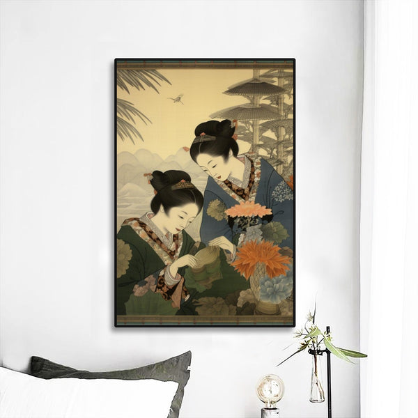 Black Frame Mural