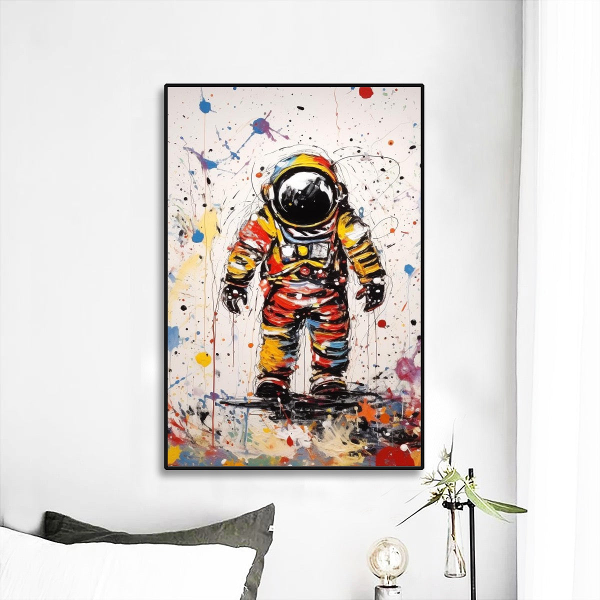 Black Frame Mural