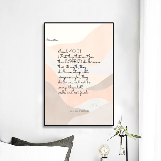 It is Written Isaiah 40:31