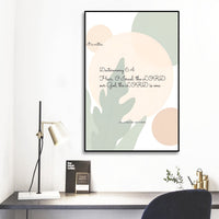 Black Frame Mural
