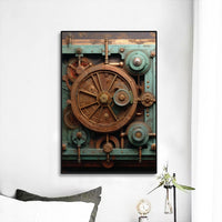 Black Frame Mural