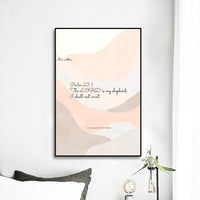 Black Frame Mural