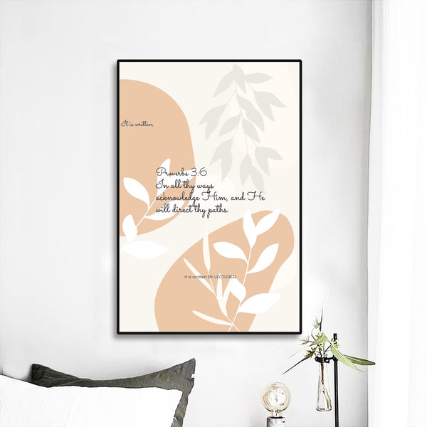 Black Frame Mural