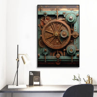 Black Frame Mural