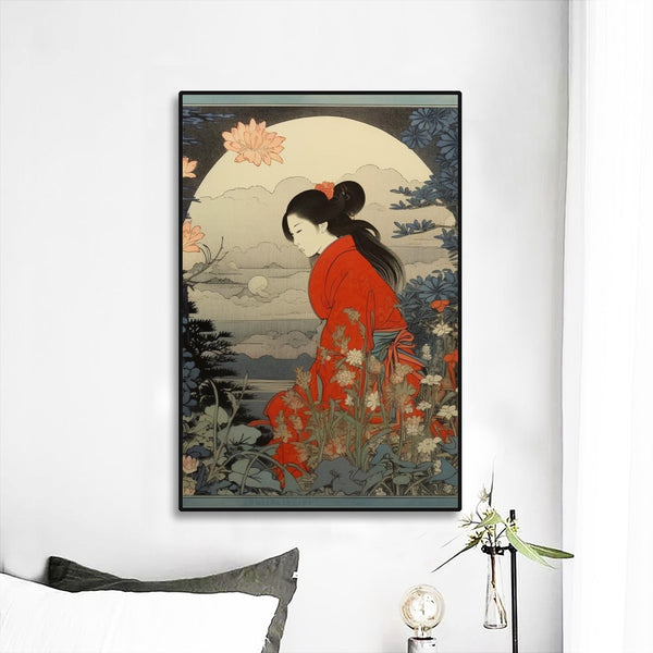 Black Frame Mural