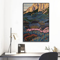 Black Frame Mural