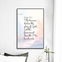 Black Frame Mural
