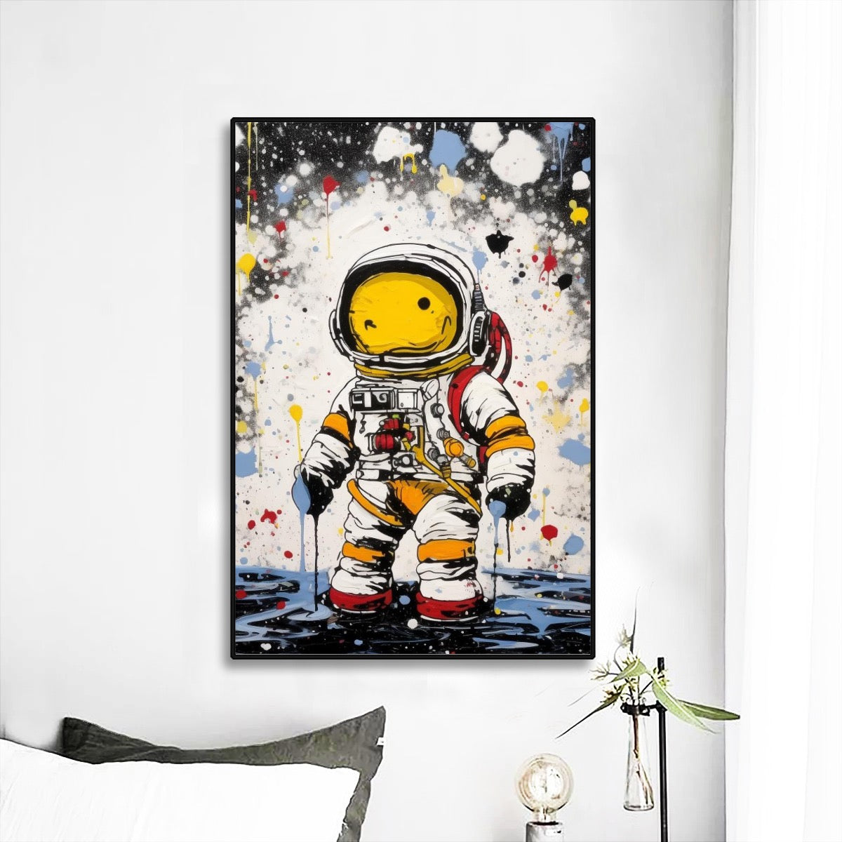 Black Frame Mural