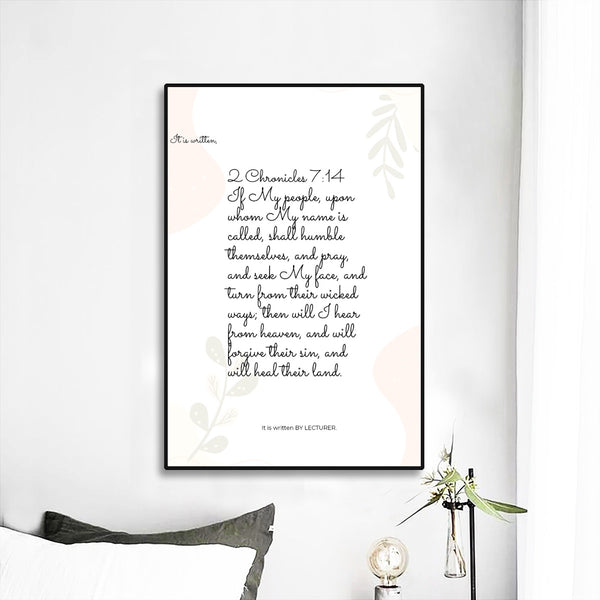 Black Frame Mural