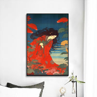 Black Frame Mural