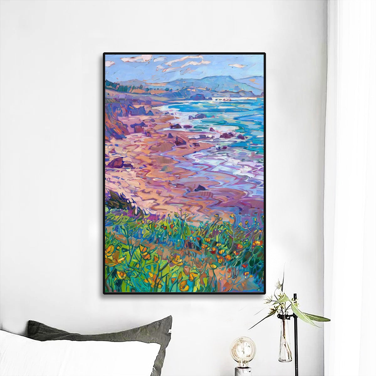 Black Frame Mural