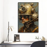 Black Frame Mural