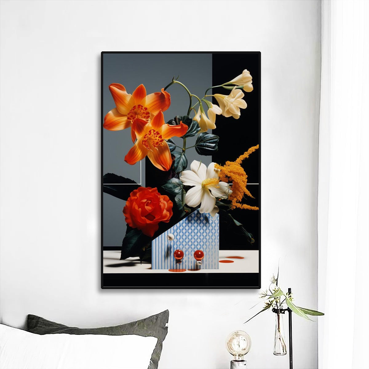 Black Frame Mural