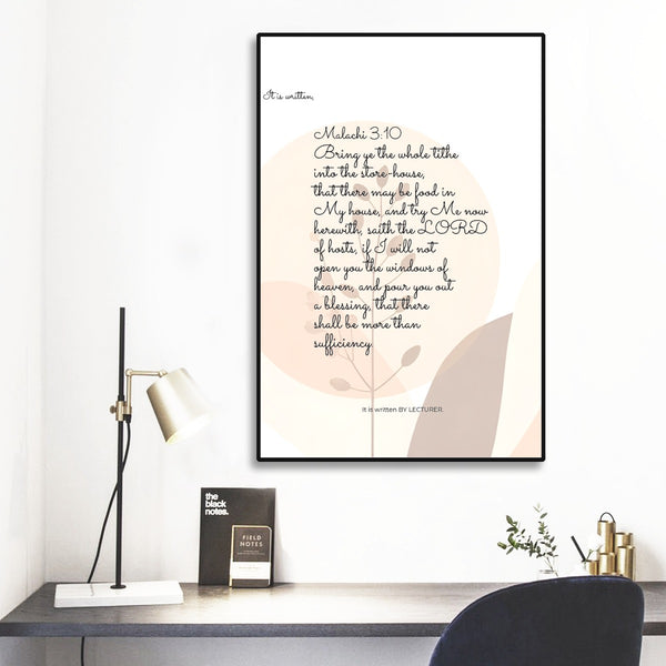 Black Frame Mural