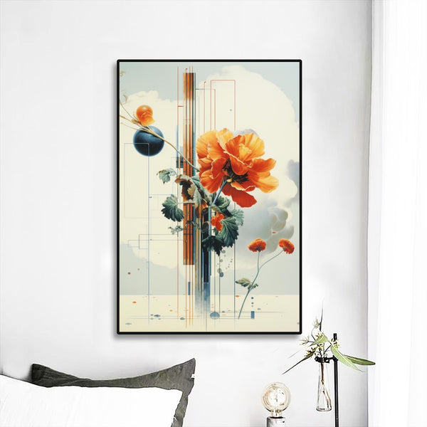 Black Frame Mural