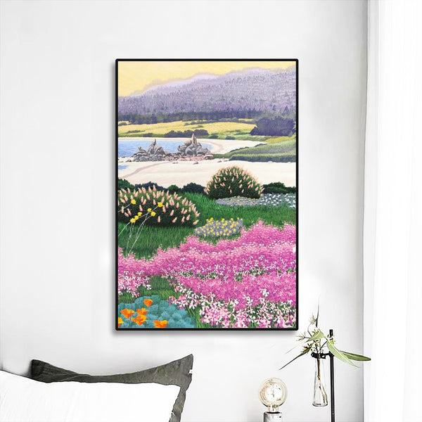Black Frame Mural