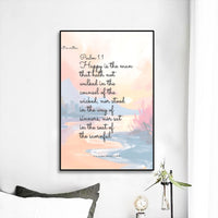 Black Frame Mural