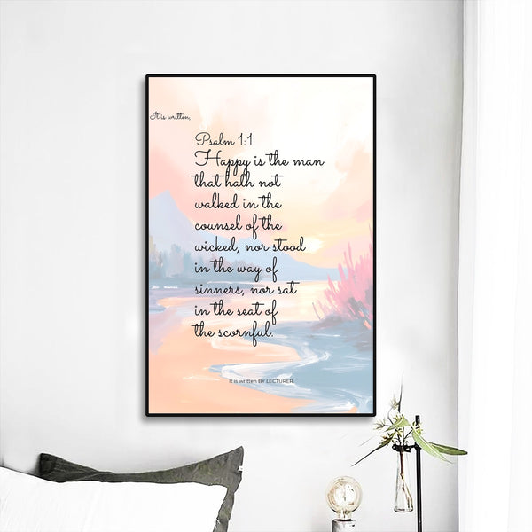 Black Frame Mural