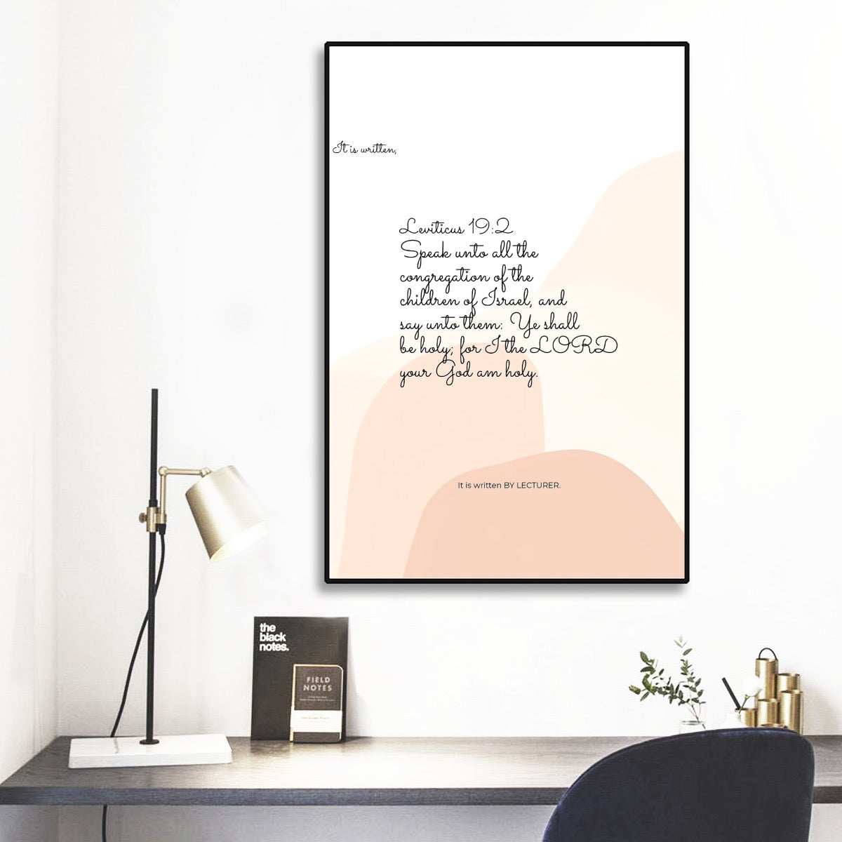 Black Frame Mural