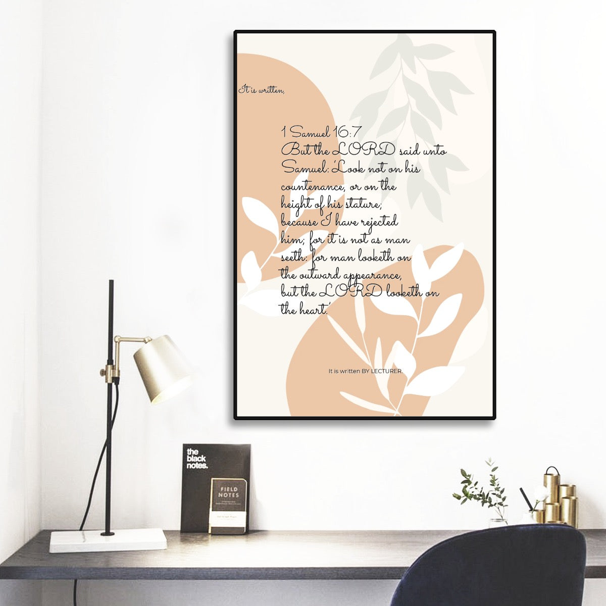 Black Frame Mural