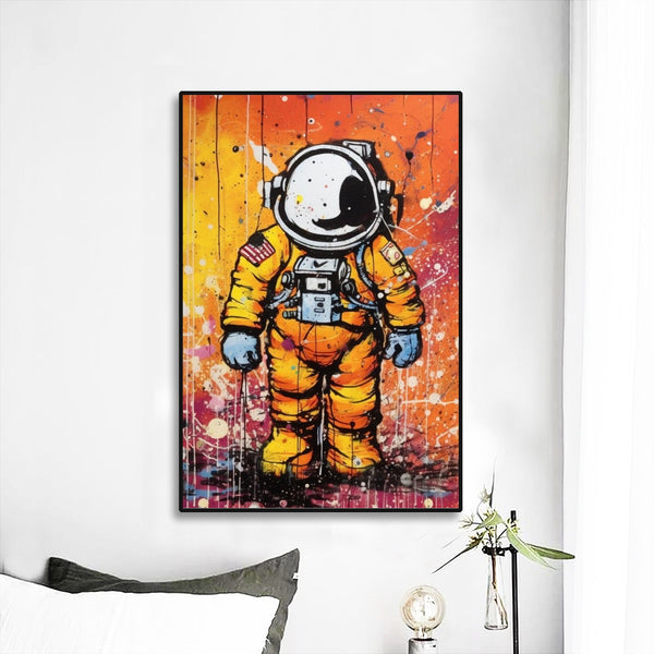 Black Frame Mural