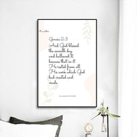 Black Frame Mural