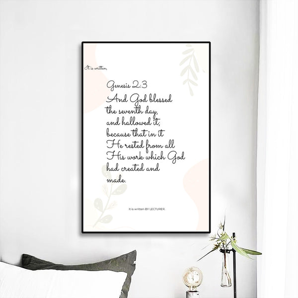 Black Frame Mural