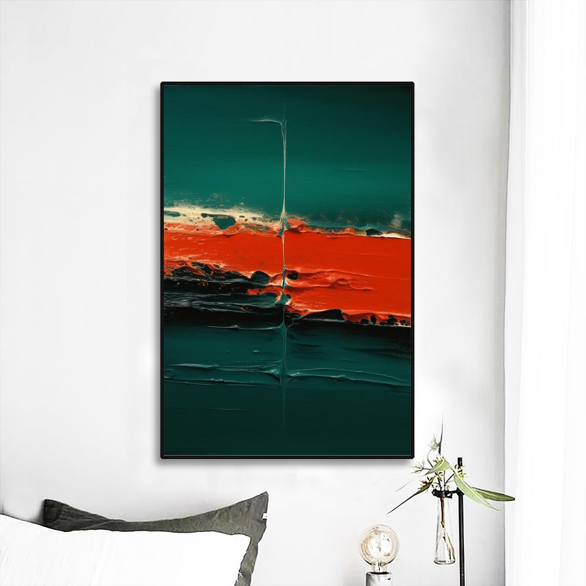 Black Frame Mural