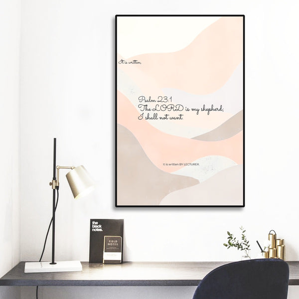Black Frame Mural