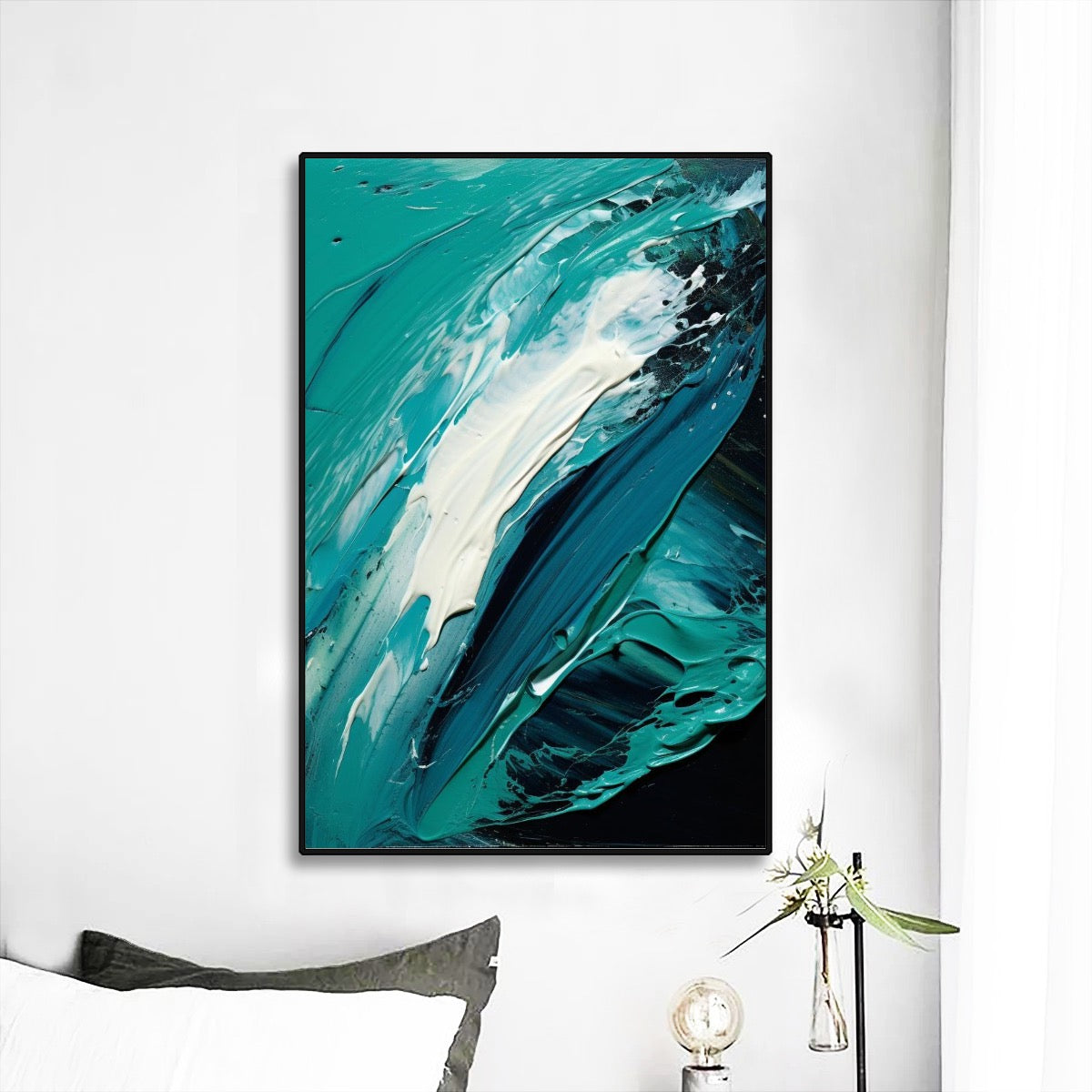 Black Frame Mural