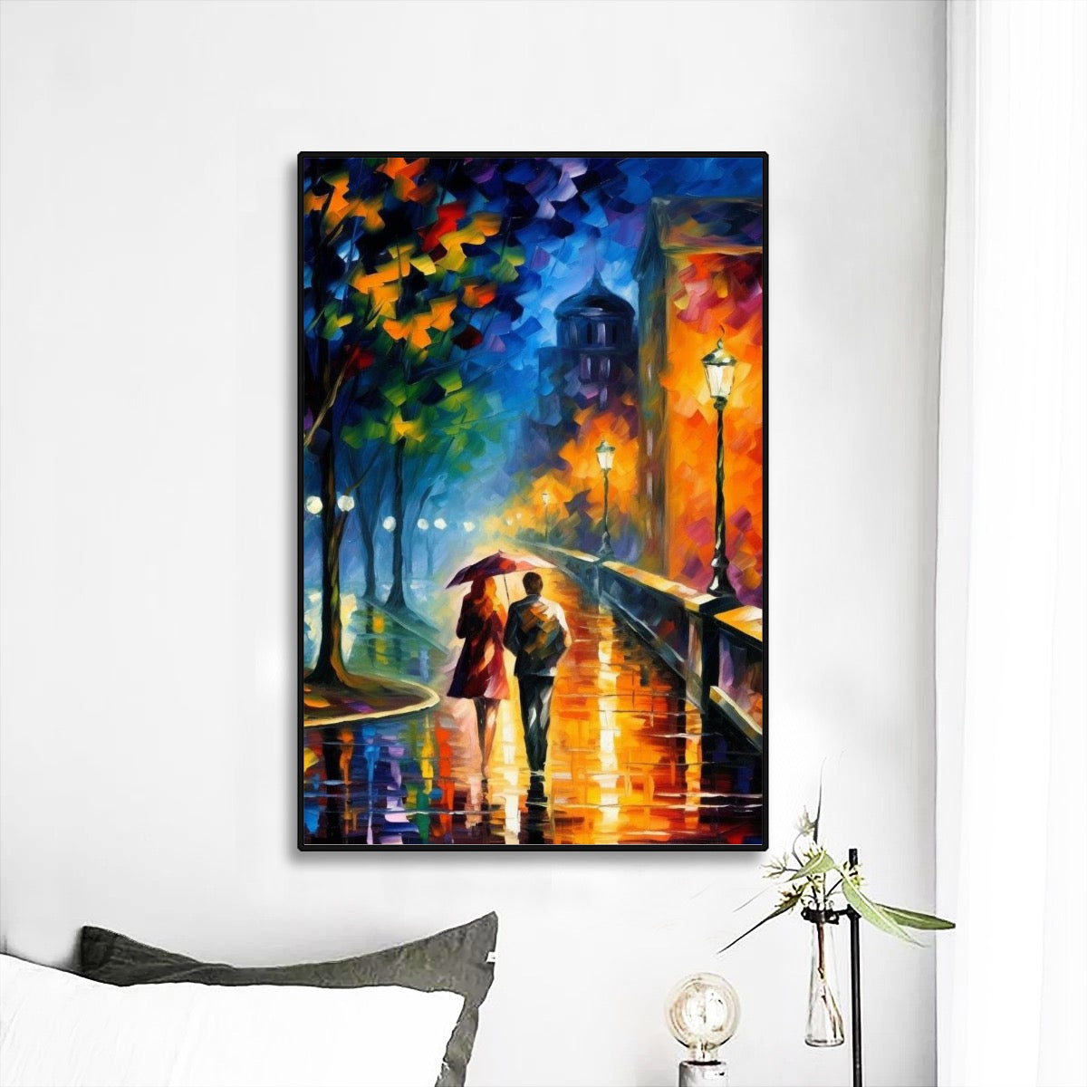 Black Frame Mural