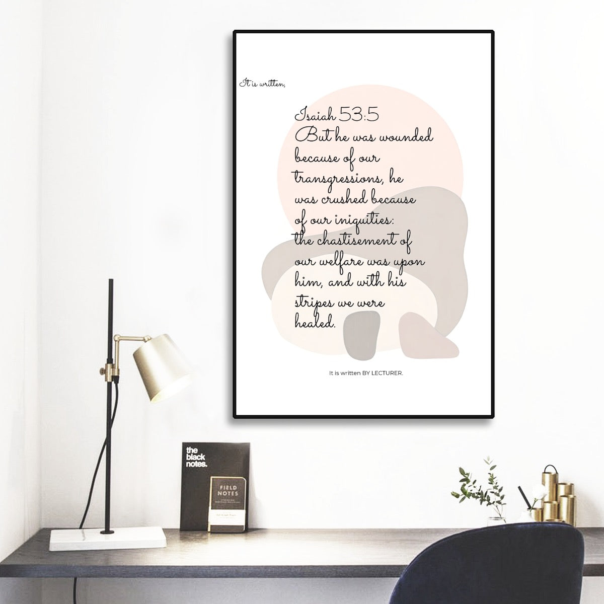 Black Frame Mural