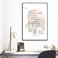 Black Frame Mural