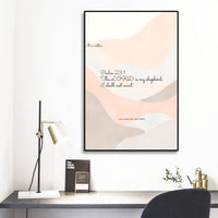 Black Frame Mural