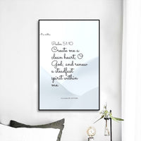 Black Frame Mural