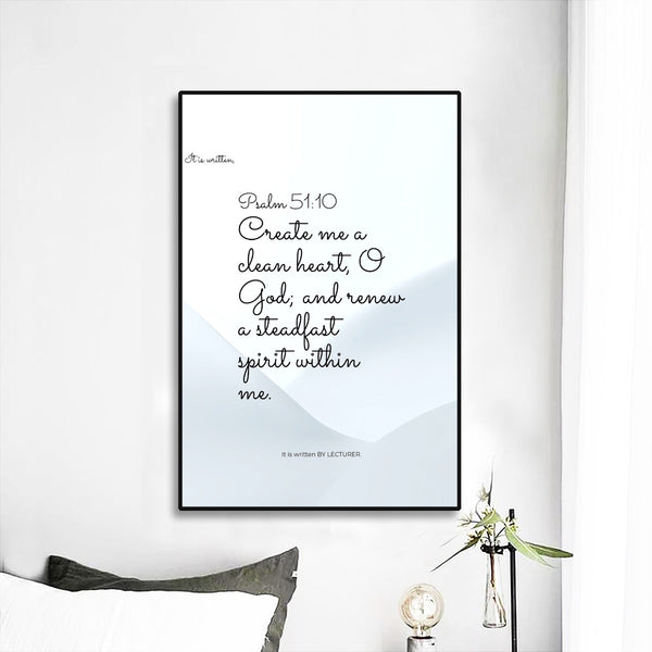 Black Frame Mural