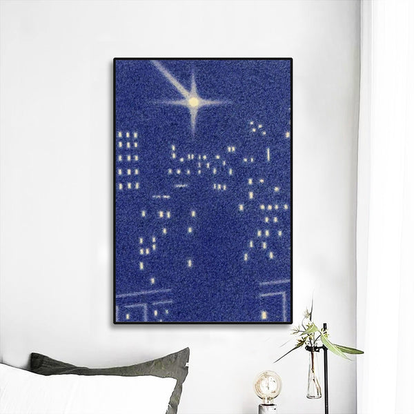 Black Frame Mural