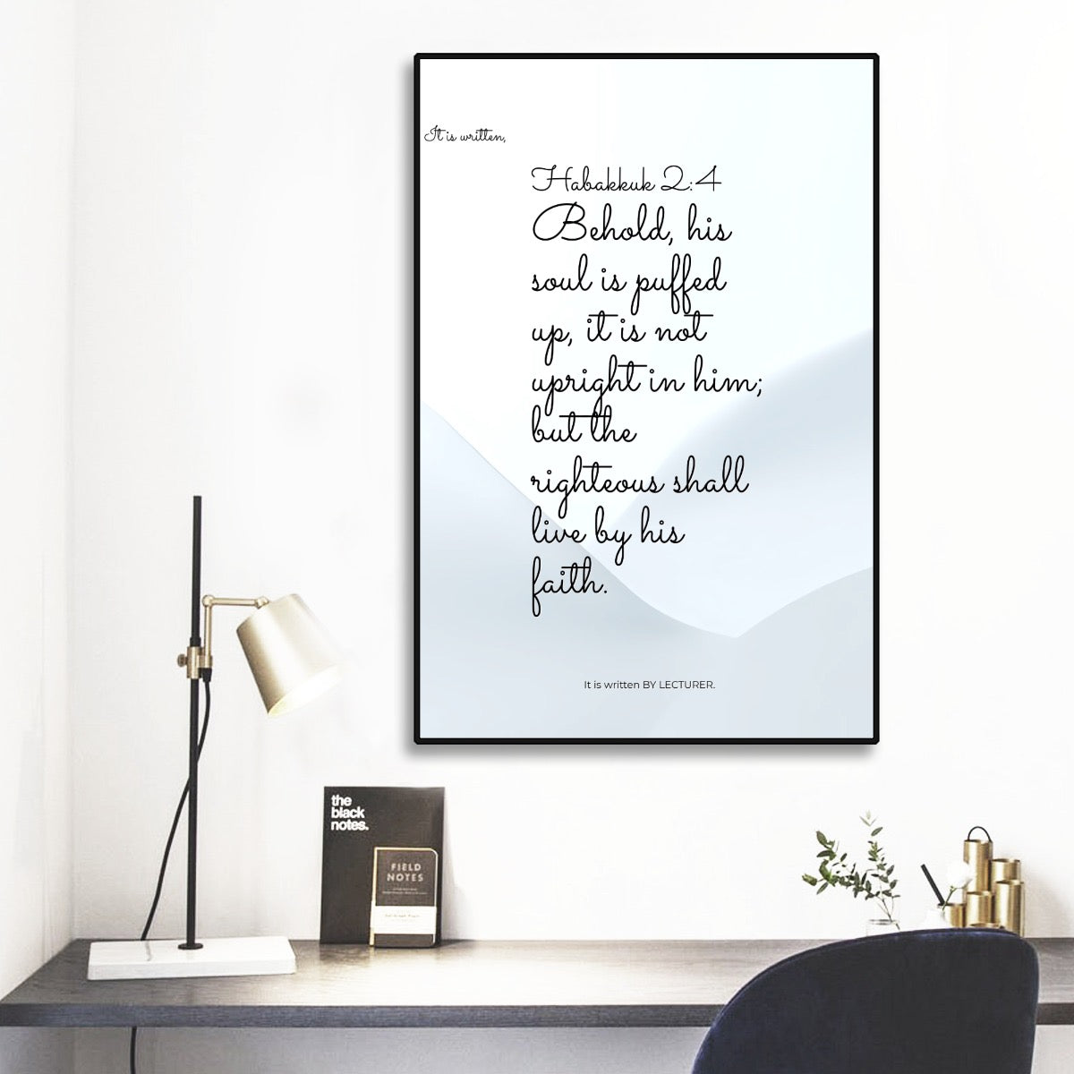 Black Frame Mural
