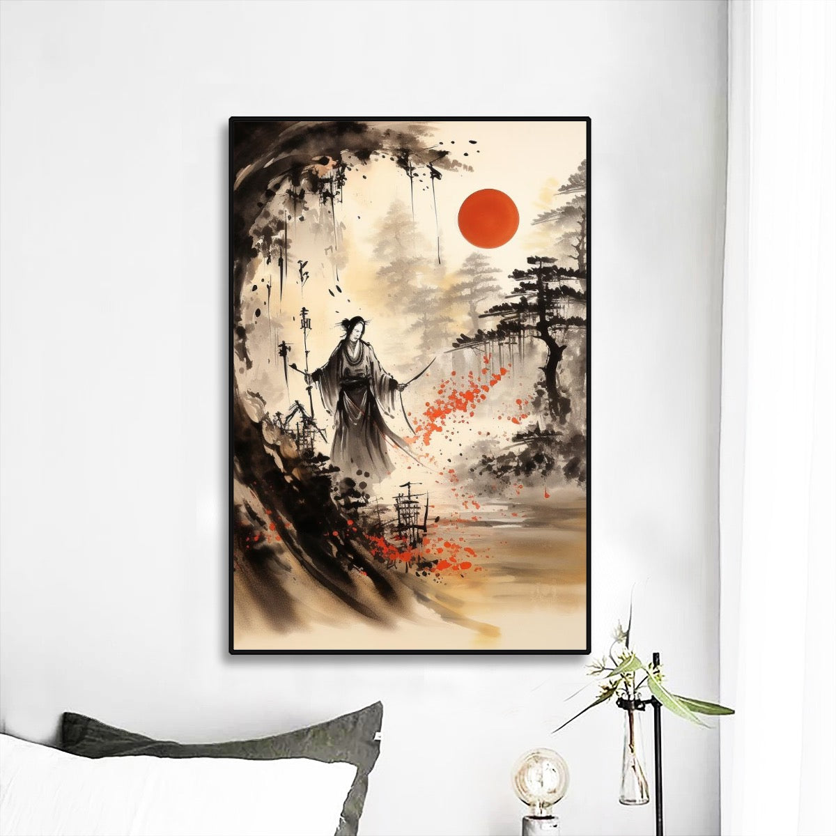 Black Frame Mural