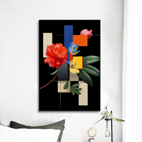 Black Frame Mural